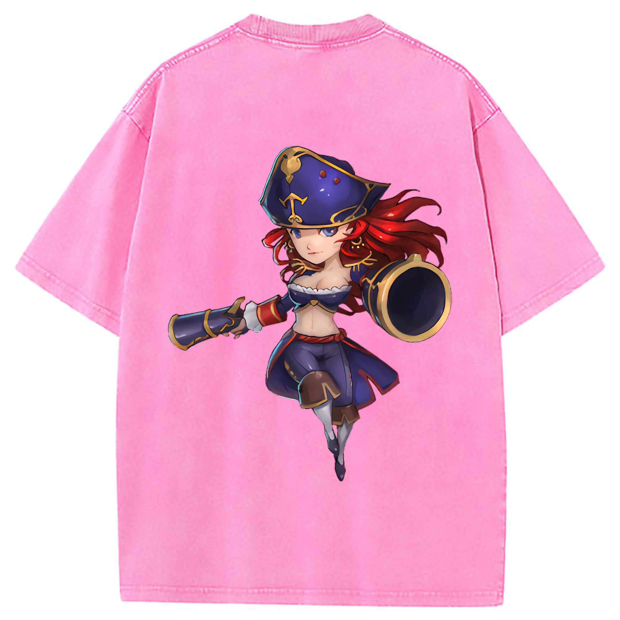 （画像用） リーグ・オブ・レジェンド League of Legends LOL 綿100% ヴィンテージ風 半袖Tシャツ（背面プリント）
